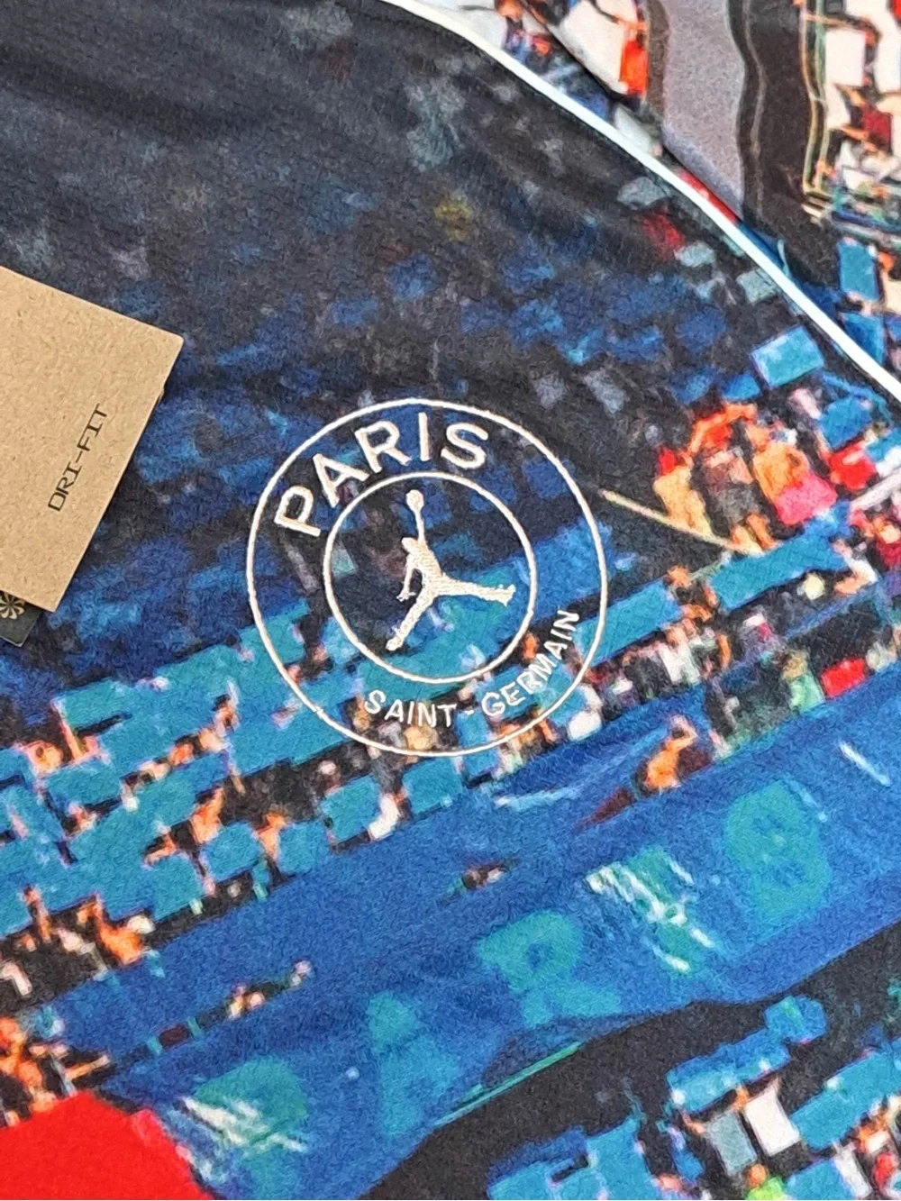 Jordan x PSG Graphic Slim-Fit Men's Jersey T-Shirt - Men's size MEDIUM